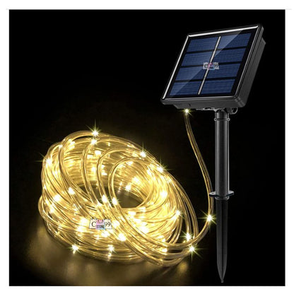 Manguera Solar  Luces De Navidad 20m