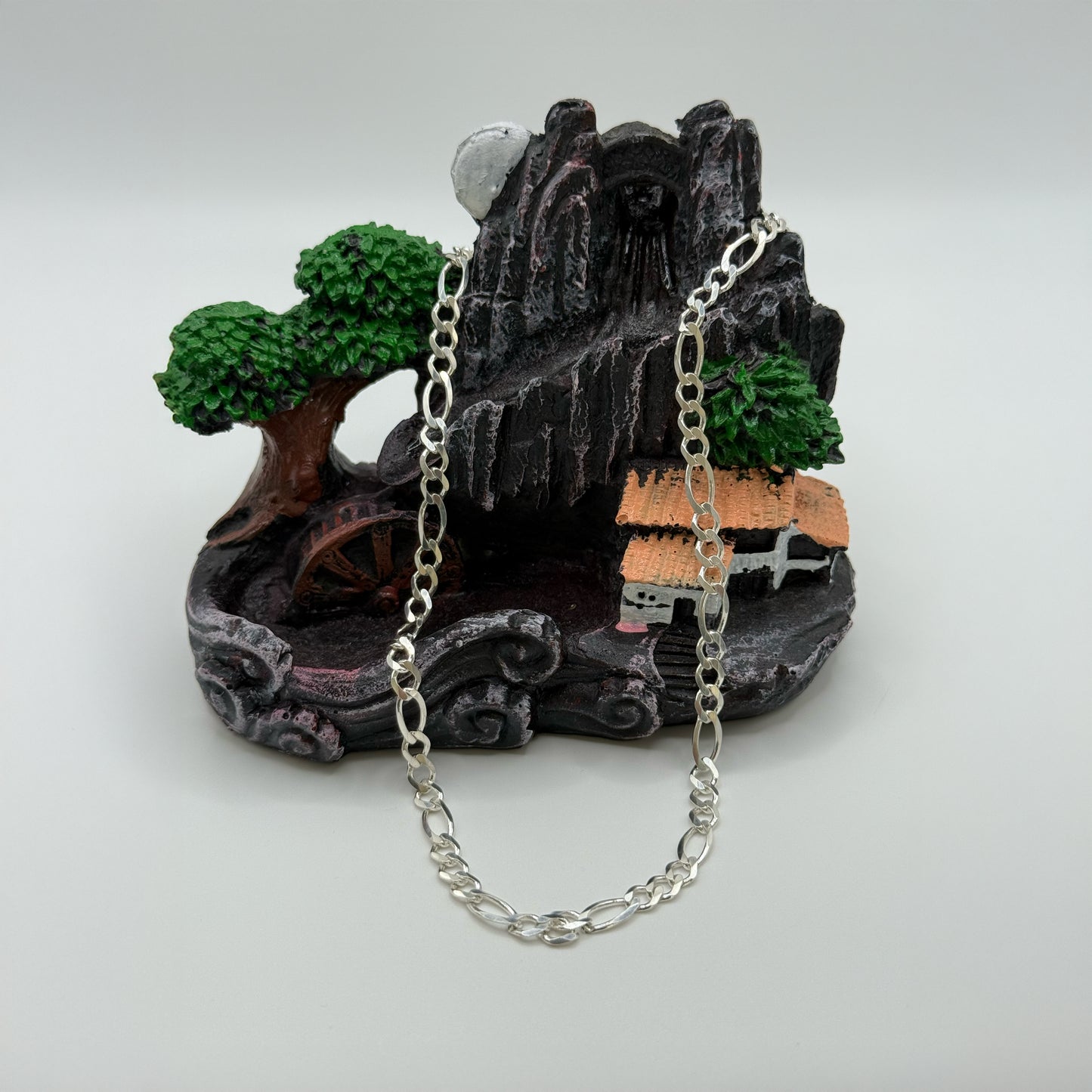 Cadena en Plata Figaro