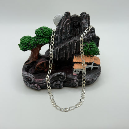 Cadena en Plata Figaro