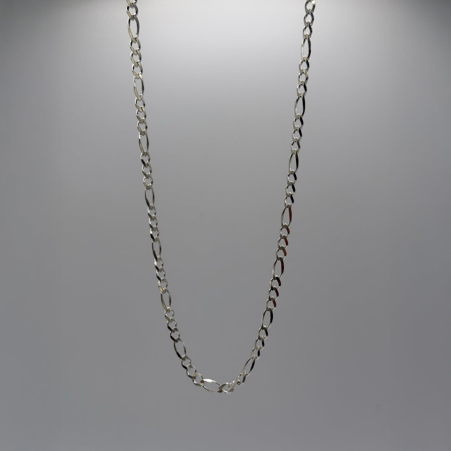 Cadena en Plata Figaro