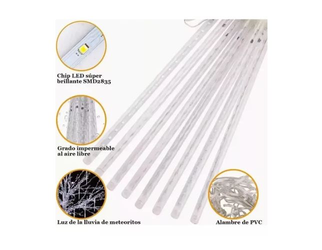 Luces de Navidad Meteorito 3m x 50 cm