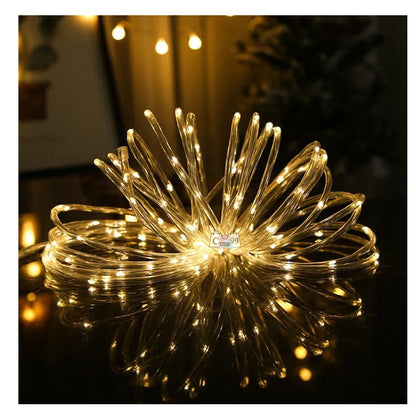 Manguera Solar  Luces De Navidad 20m